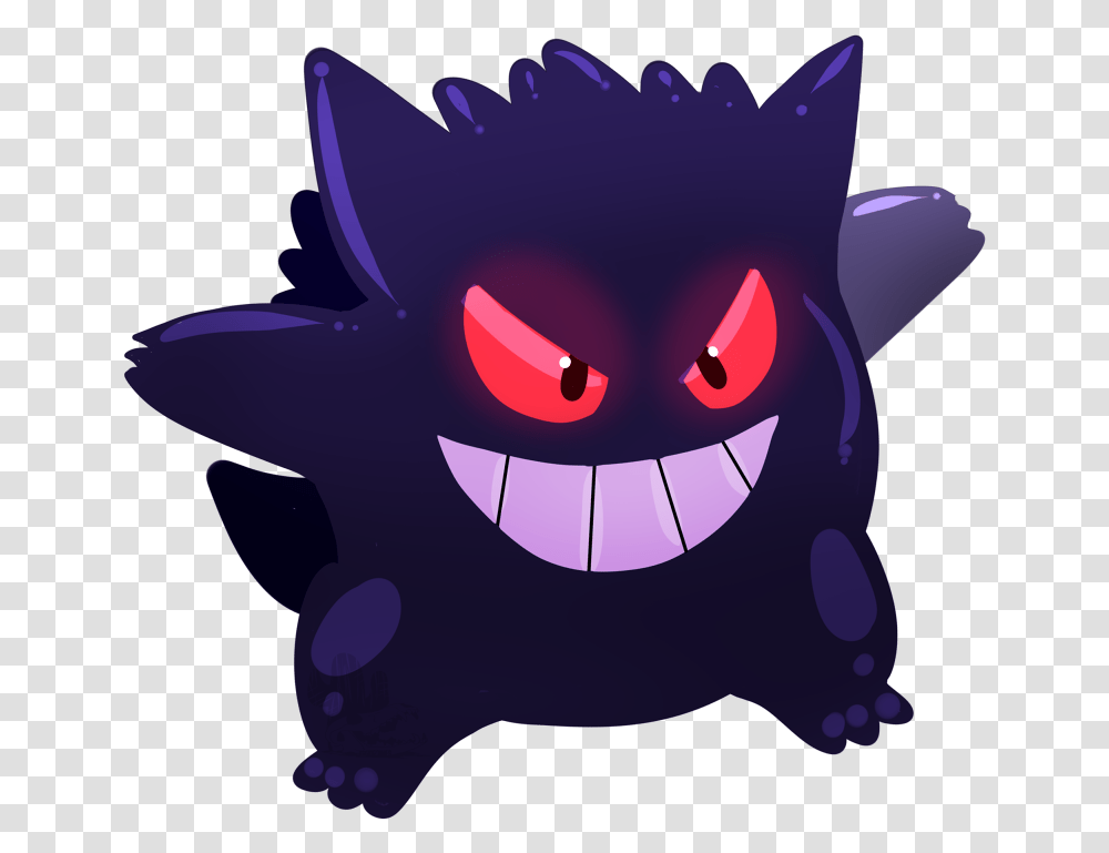 Gengar Weasyl Fictional Character, Graphics, Art, Plant Transparent Png