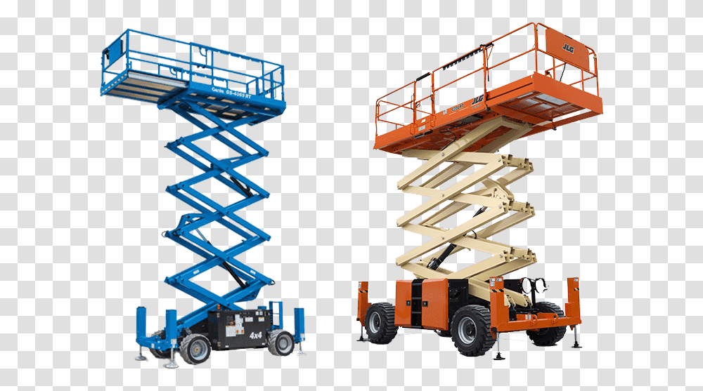 Genie Gs 2669 Dc, Vehicle, Transportation, Tire, Construction Crane Transparent Png