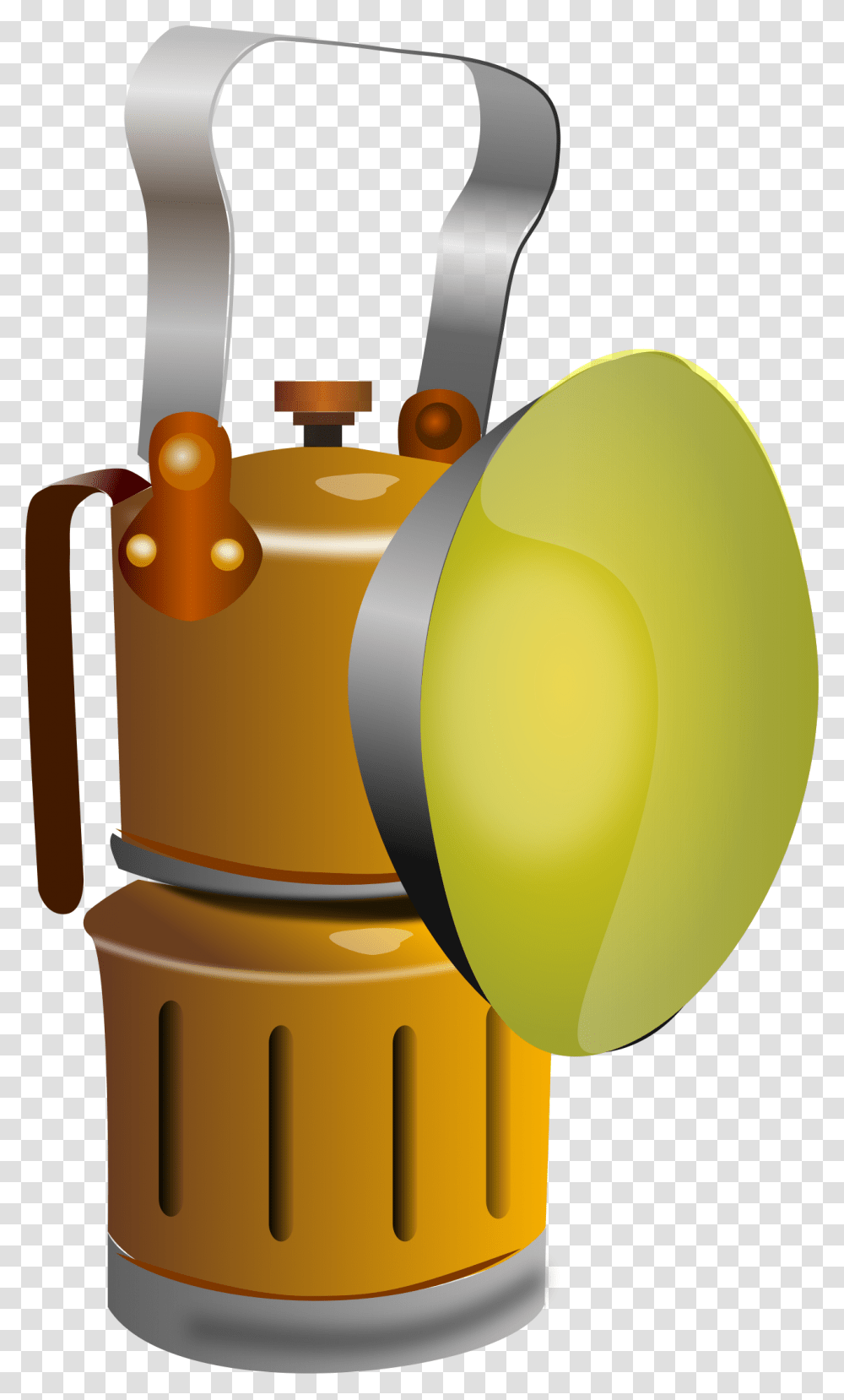 Genie Lamp Clipart Lampara Dibujos De Lamparas De Carburo, Barrel, Keg, Cylinder, Rain Barrel Transparent Png
