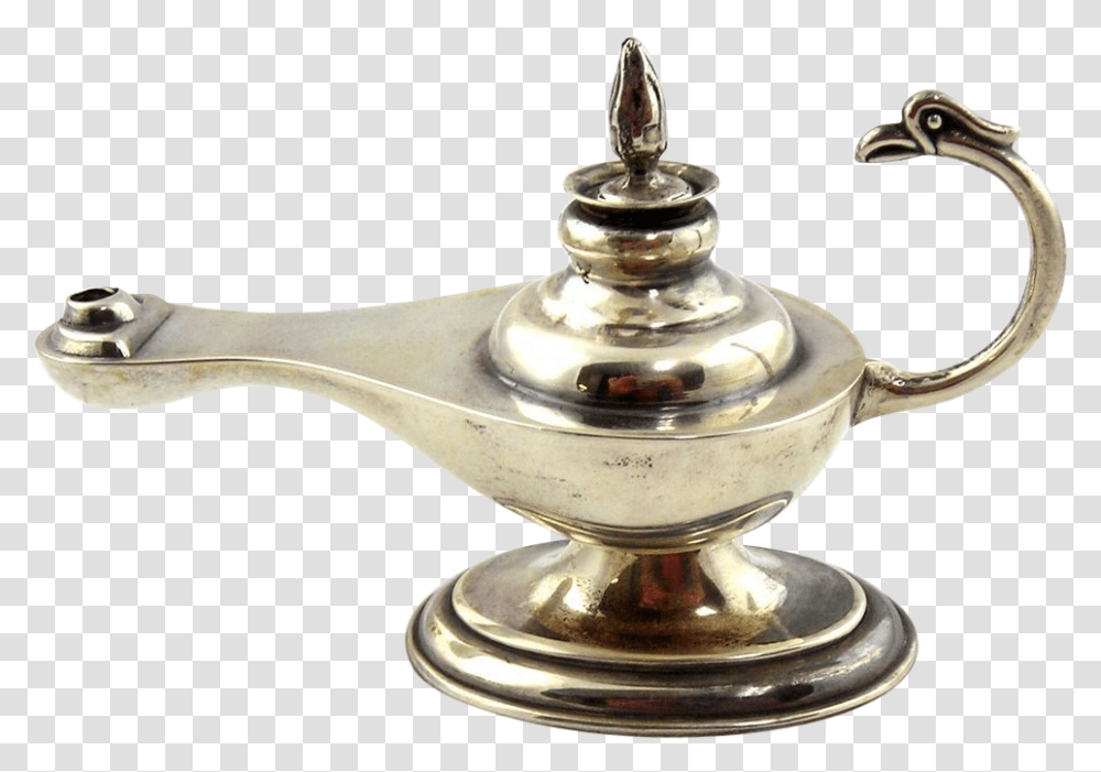 Genie Lamp Clipart Old Fashioned Oil Lamp Aladdin, Sink Faucet, Logo, Trademark Transparent Png