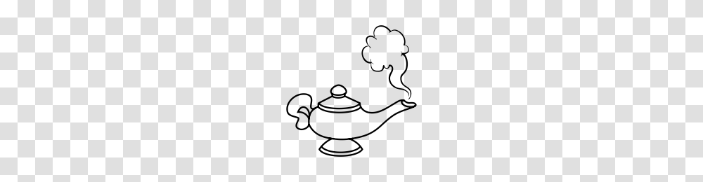 Genie Lamp Icons Noun Project, Gray, World Of Warcraft Transparent Png