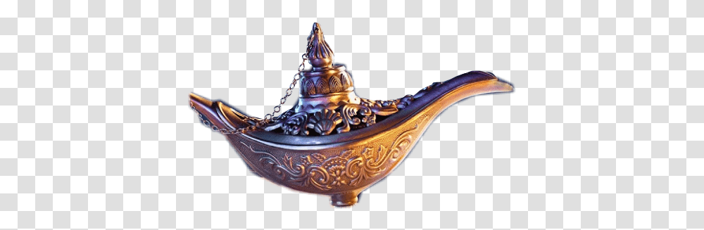 Genie Lamp Magical Artifacts Sticker By Meganut Antique, Bronze, Musical Instrument, Furniture, Tabletop Transparent Png