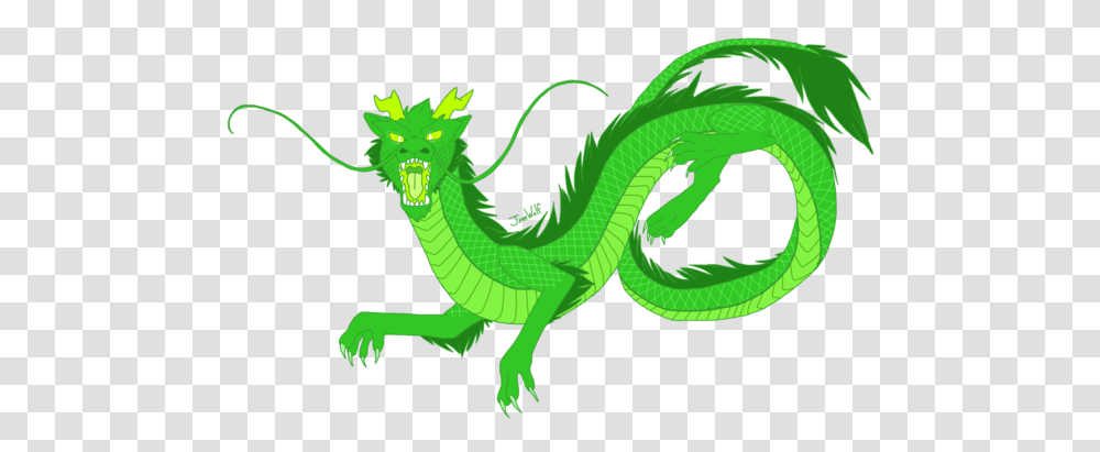 Genji Dragon By Jemwolf Fur Affinity Dot Net Dragon, Dinosaur, Reptile, Animal, Green Transparent Png