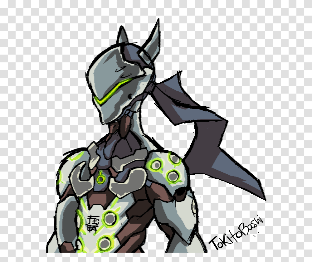 Genji, Person, Human, Statue Transparent Png