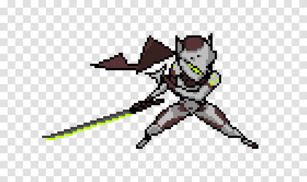 Genji Pixel Art Maker, Ninja, Samurai, Duel, Knight Transparent Png