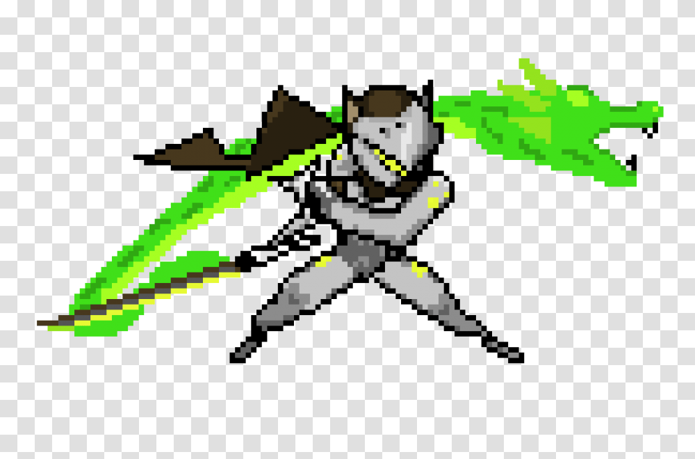 Genji Pixel Art Pixel Art Maker, Knight, Duel, Ninja, Samurai Transparent Png