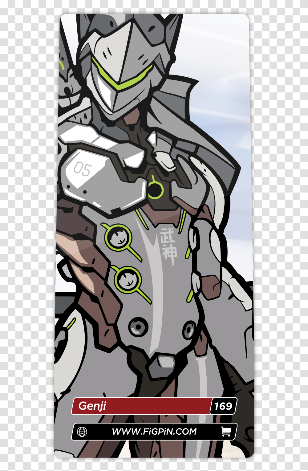 Genji, Statue, Sculpture, Poster Transparent Png