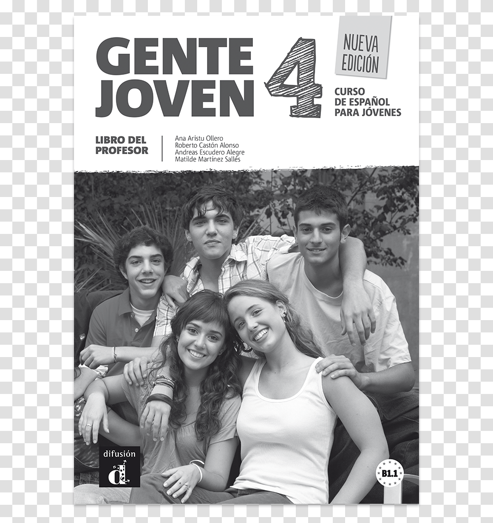 Gente Joven 4 Nueva Edicin Teacher's Book Gente Joven Nueva Edicion By Matilde Martnez, Person, Face Transparent Png