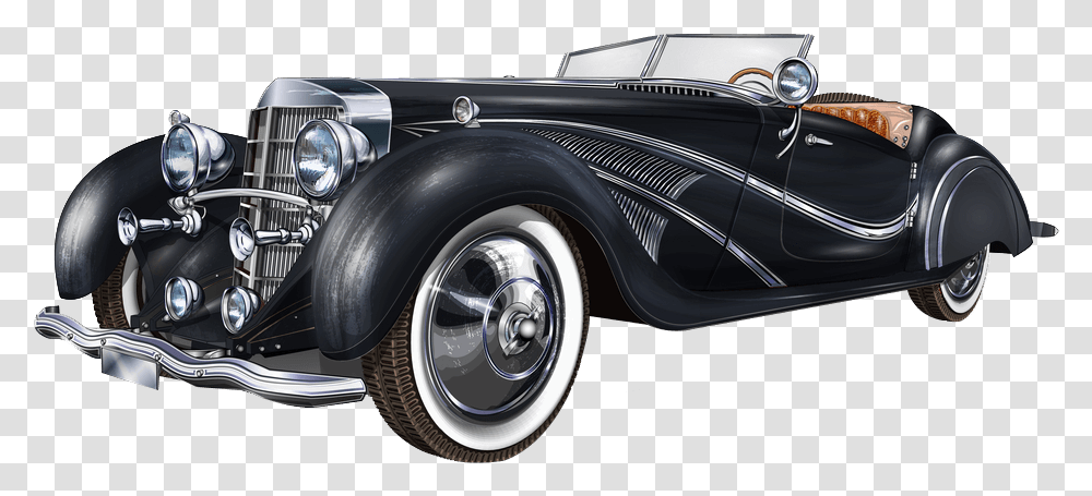 Gentel Cars Vintage Car, Vehicle, Transportation, Tire, Wheel Transparent Png