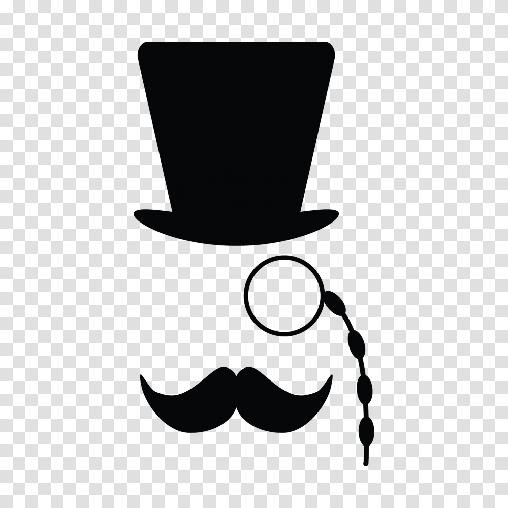 Gentleman, Lamp, Stencil, Mustache Transparent Png