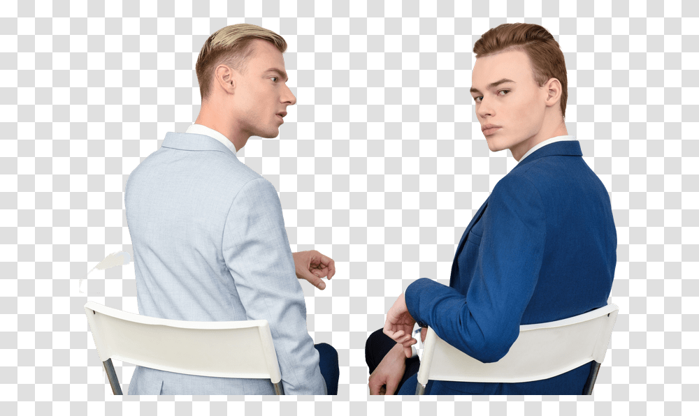 Gentleman, Person, Sitting, Shirt Transparent Png