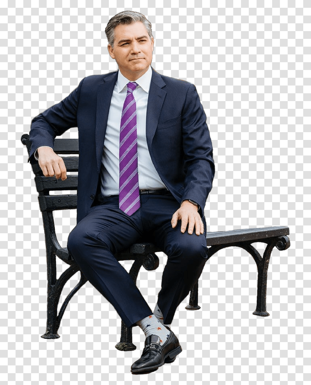 Gentleman, Tie, Sitting, Person Transparent Png