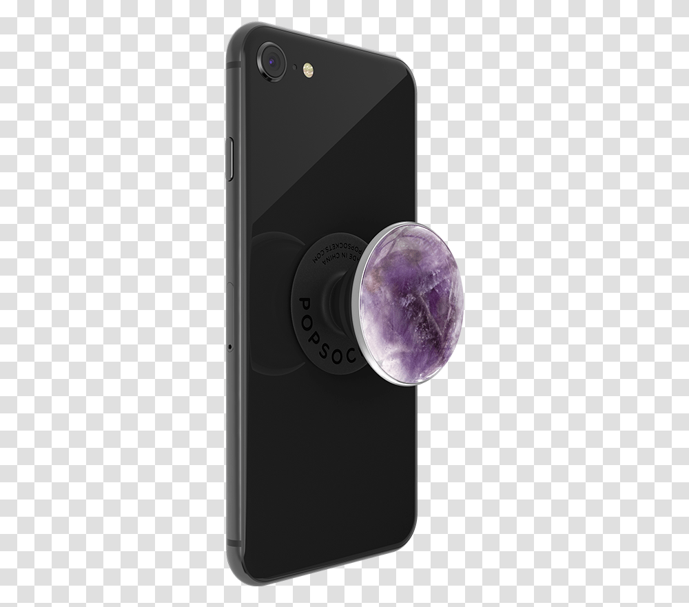 Genuine Amethyst Portable, Mobile Phone, Electronics, Cell Phone, Ornament Transparent Png