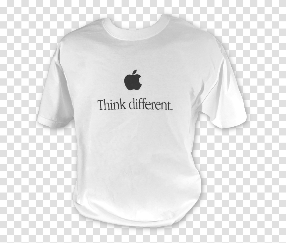 Genuine Apple Logo Shirts Hats Jackets And Other Apparel Think Different, Clothing, T-Shirt, Sleeve Transparent Png
