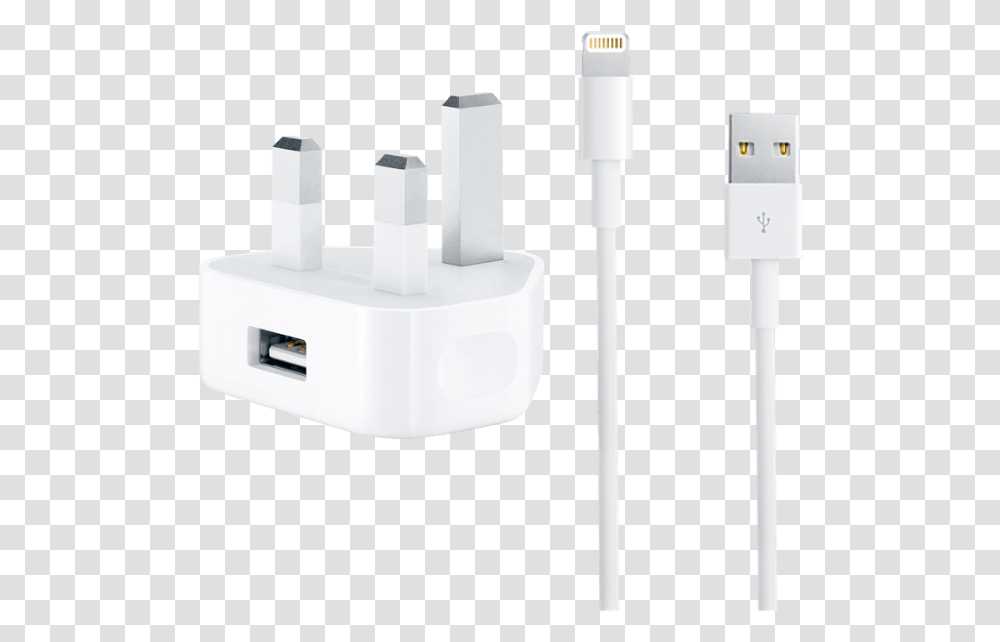 Genuine Apple Mains Charger & Lightning Cable Bundle Iphone Repairs Manchester Apple Charger Plug, Adapter Transparent Png