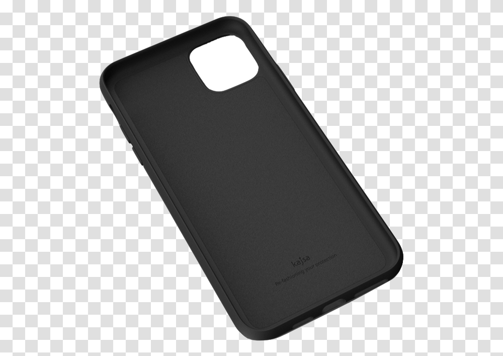Genuine Leather Saffiano Pattern Hand Plain Black Iphone 11 Case, Mobile Phone, Electronics, Cell Phone Transparent Png