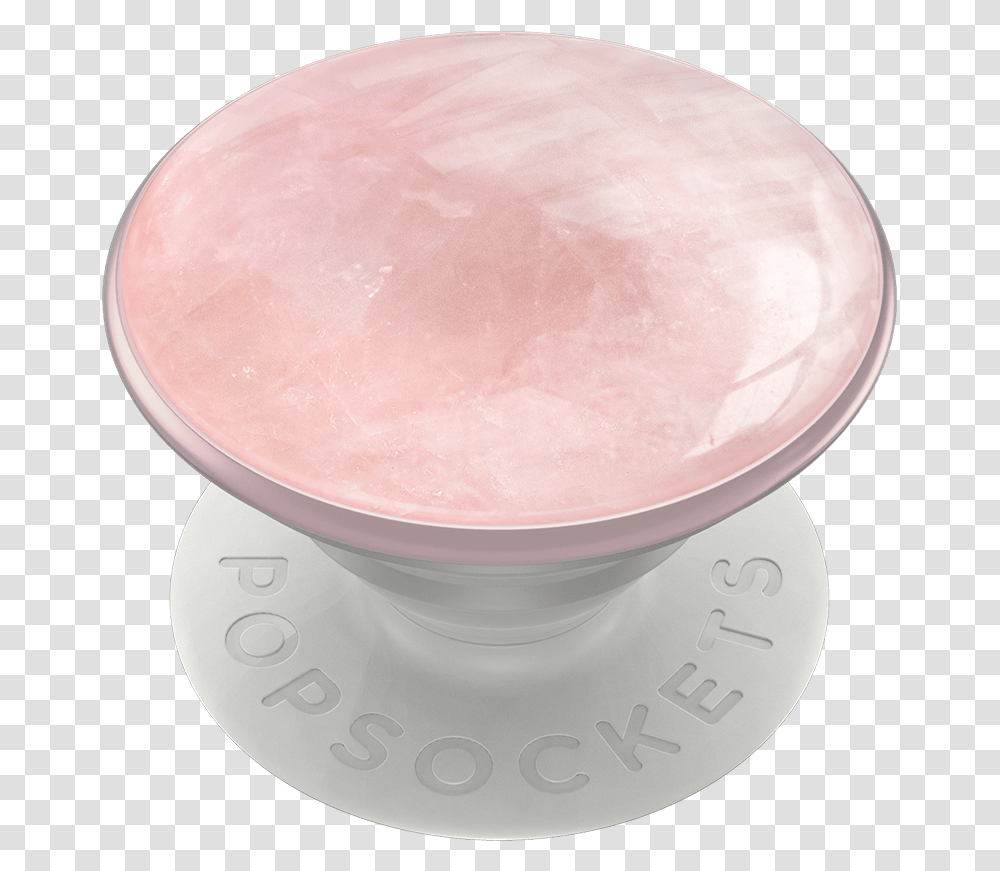 Genuine Rose Quartz Popgrip Rose Quartz, Saucer, Pottery, Bowl, Porcelain Transparent Png