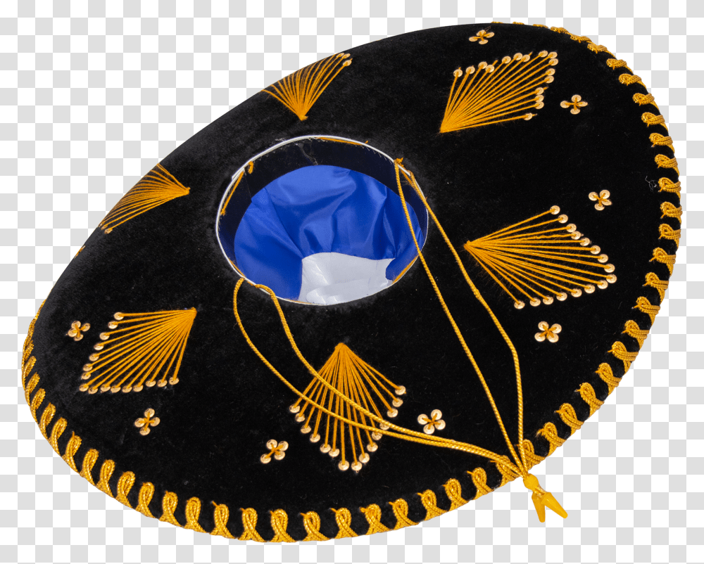 Genuine Sombrero Adult Mariachi Sombrero Charro Hat Arlen Ness Synthetic Filter Black, Logo, Trademark, Rug Transparent Png