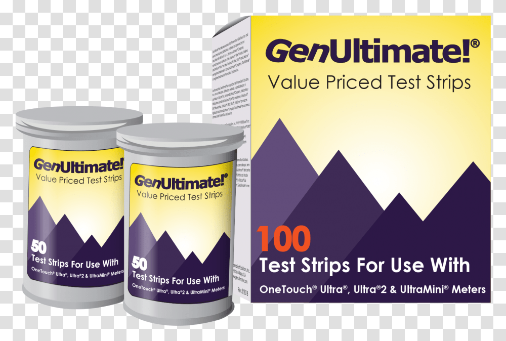 Genultimate Test Strips, Tin, Can, Flyer, Poster Transparent Png