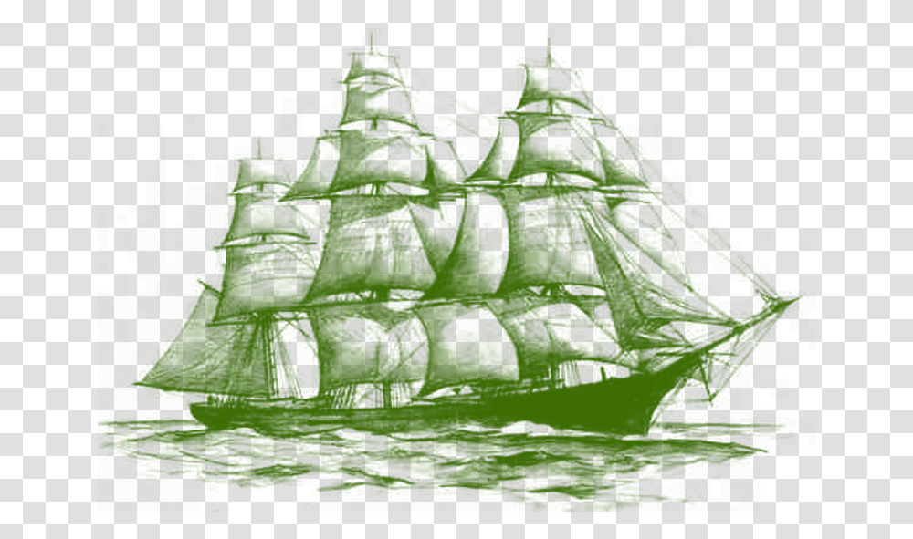 Geobox Clipper Drawing Of A Ship, Land, Outdoors, Nature, Sea Transparent Png