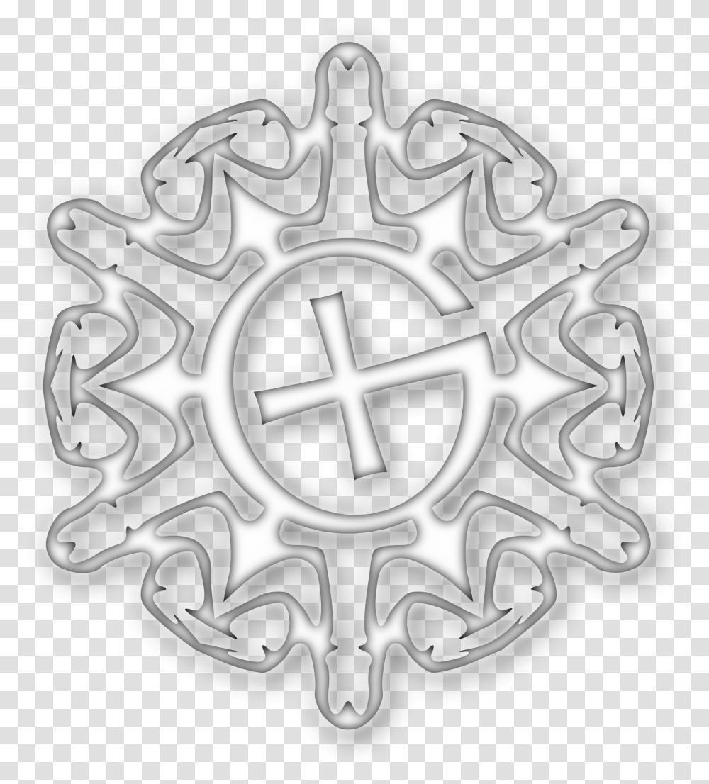 Geocaching Snowflake Clip Arts Clip Art, Pattern, Ornament, Emblem Transparent Png