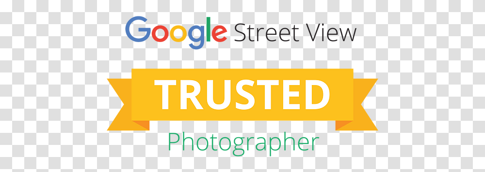 Geoff Meza Google Street View Trusted Badge, Text, Alphabet, Label, Word Transparent Png