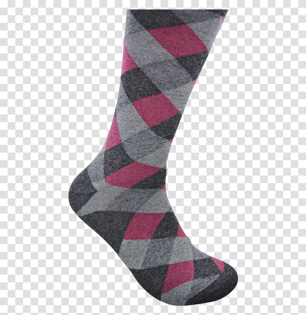 Geoff Nicholson Grey And Pink Square Socks Sock, Apparel, Tie, Accessories Transparent Png