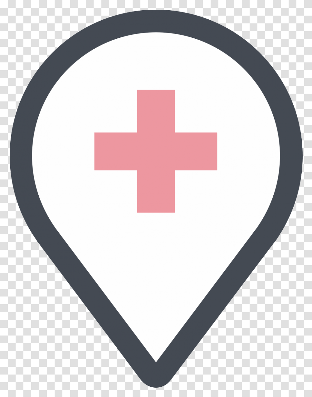 Geolocation Icon Vertical, Logo, Symbol, Trademark, First Aid Transparent Png