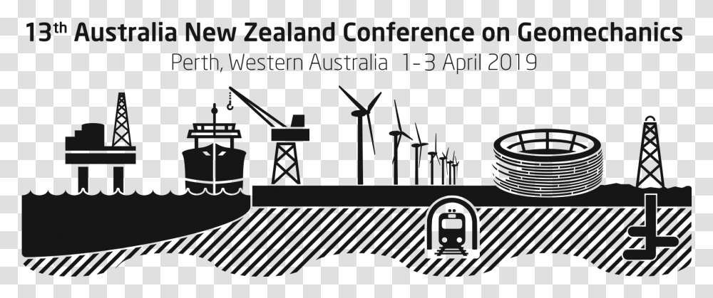 Geomechanics Conference Australia New Zealand 13th Soil Mechanics Theme, Engine, Motor, Machine, Turbine Transparent Png