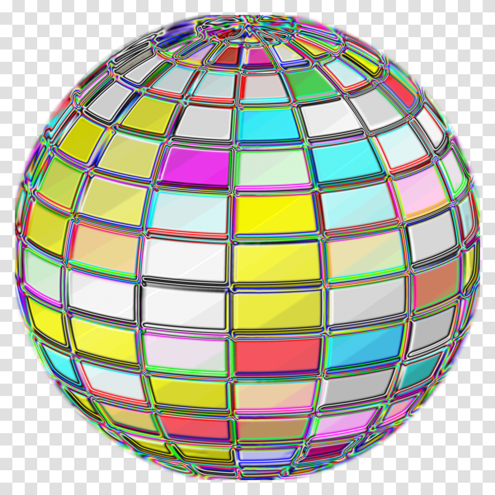 Geometric Beach Ball Psychedelic Icons, Sphere, Soccer Ball, Football, Team Sport Transparent Png