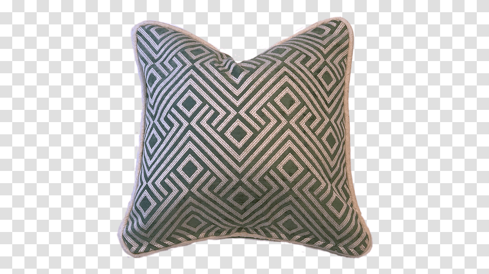 Geometric Black And White Cushions, Pillow, Rug Transparent Png