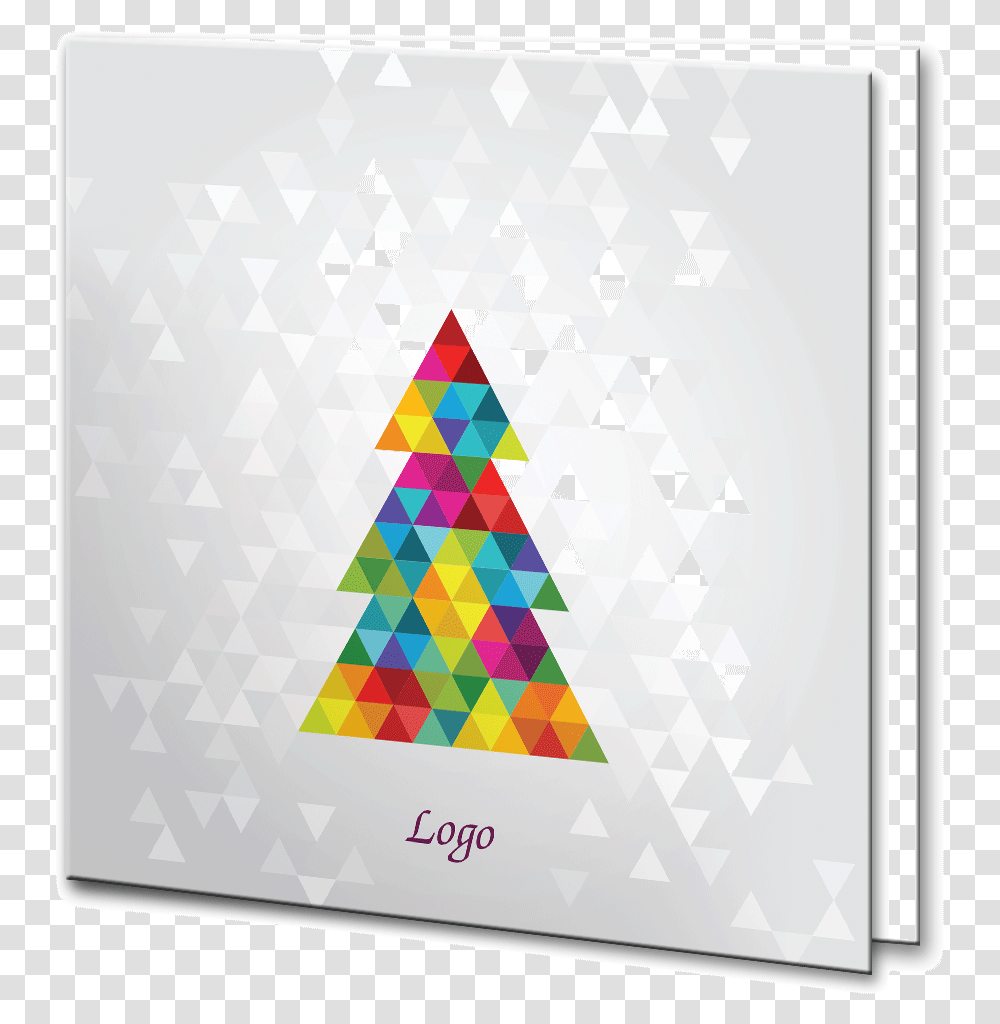 Geometric Christmas Tree Desktop, Triangle, Rug Transparent Png