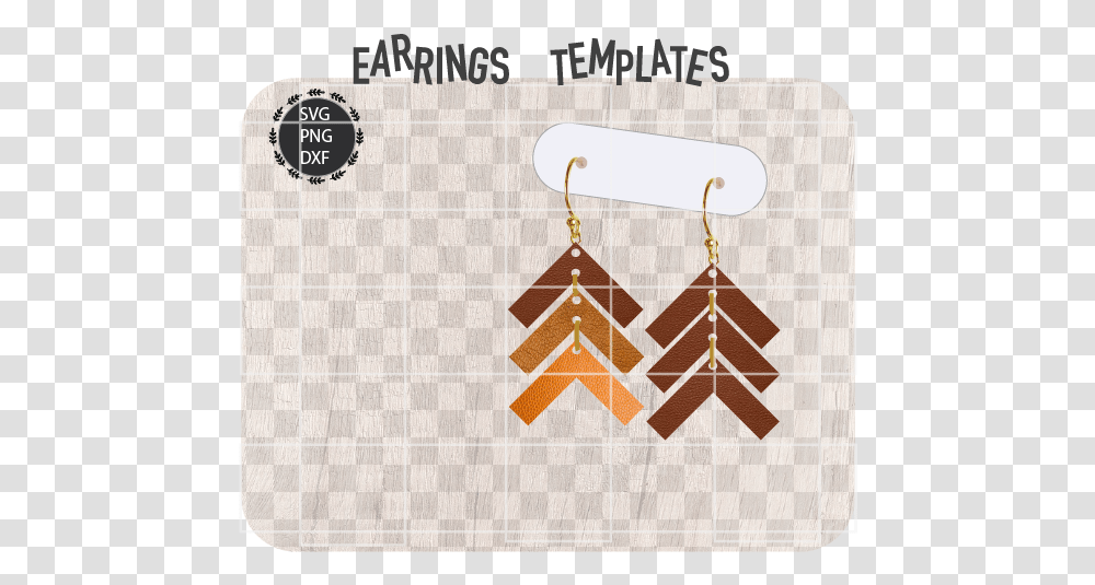 Geometric Earrings Svg Leather Faux Wood Laser, Accessories, Accessory, Rug, Jewelry Transparent Png