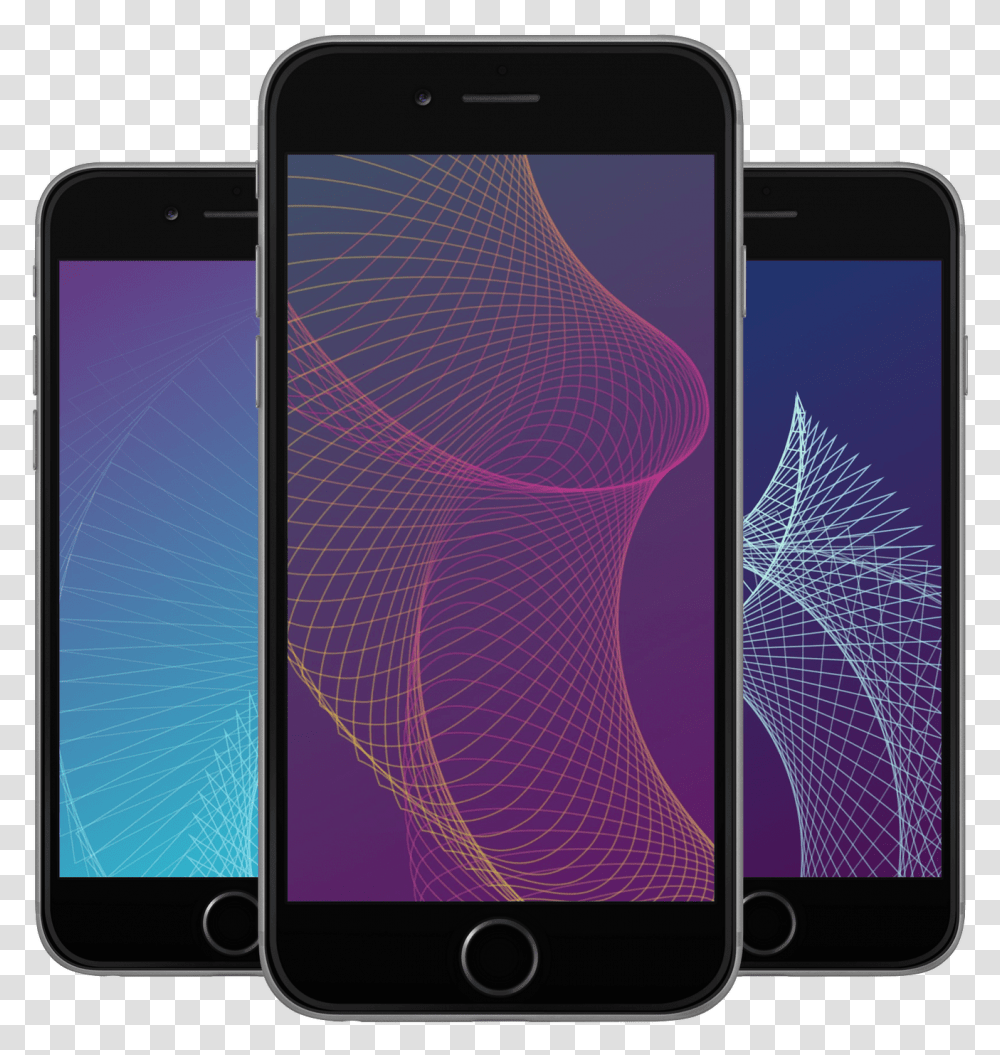 Geometric Lines Wallpaper Wallpaper, Phone, Electronics, Mobile Phone, Cell Phone Transparent Png