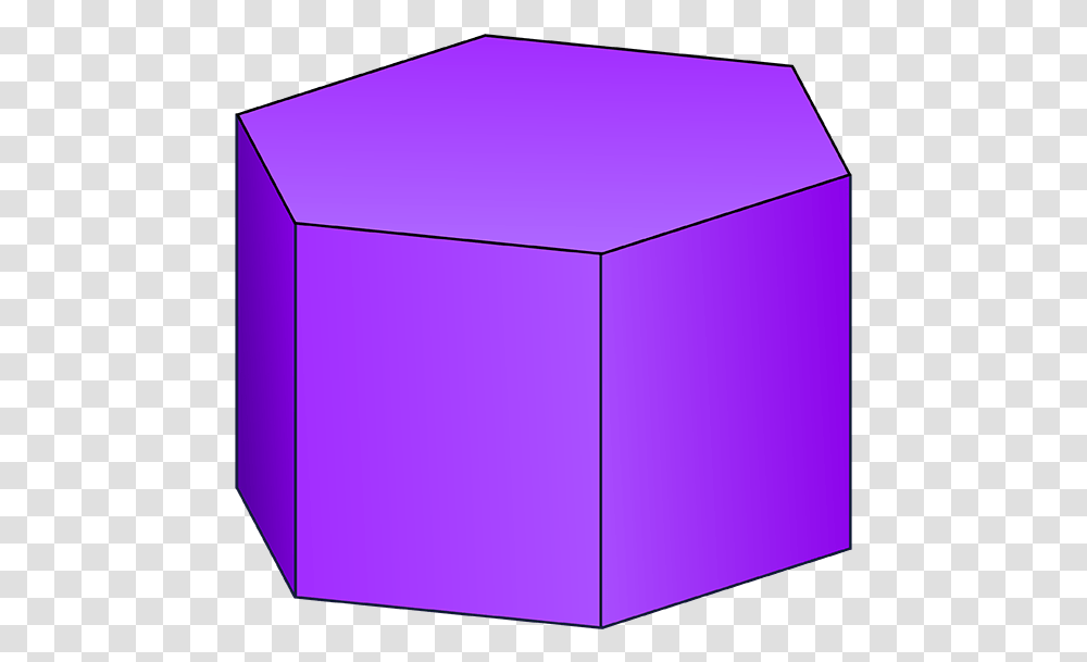 Geometric Shapes Hexagonal Prism 3d Shape, Mailbox, Letterbox, Carton, Cardboard Transparent Png
