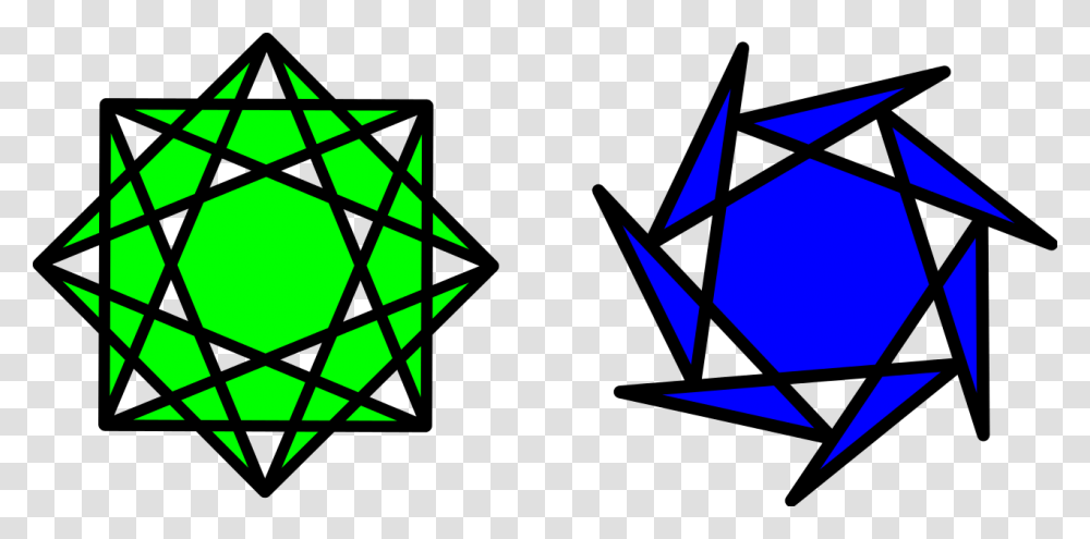 Geometric Star Polygon, Triangle, Star Symbol, Pattern Transparent Png