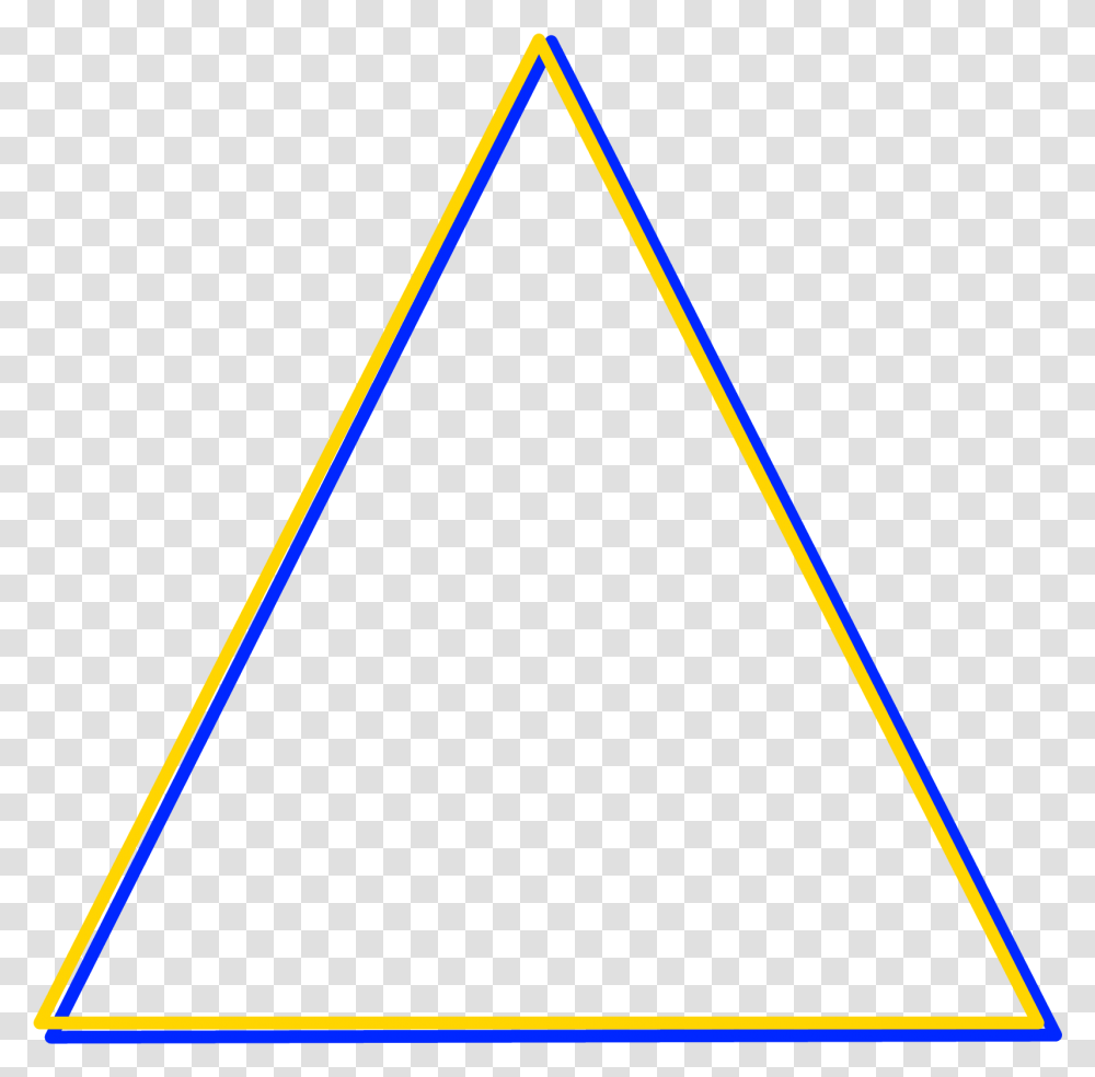 Geometric Triangle Neon Border Frame Freetoedit Triangle, Baton Transparent Png