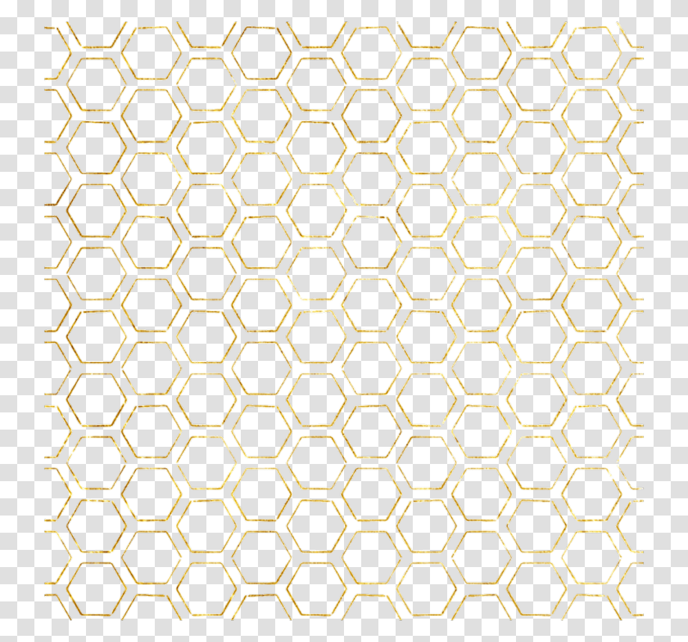 Geometricpatterns Pattern Gold Geometricshapes Circle, Rug, Food, Honeycomb Transparent Png