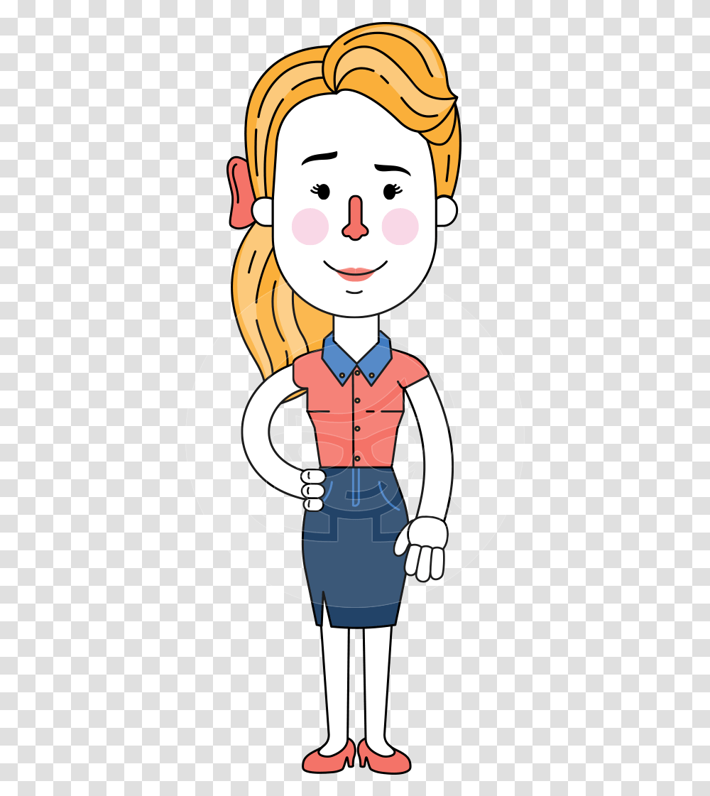 Geometry Blonde Girl Vector Character Design Aka Caitlyn Design, Person, Label, Washing, Dish Transparent Png