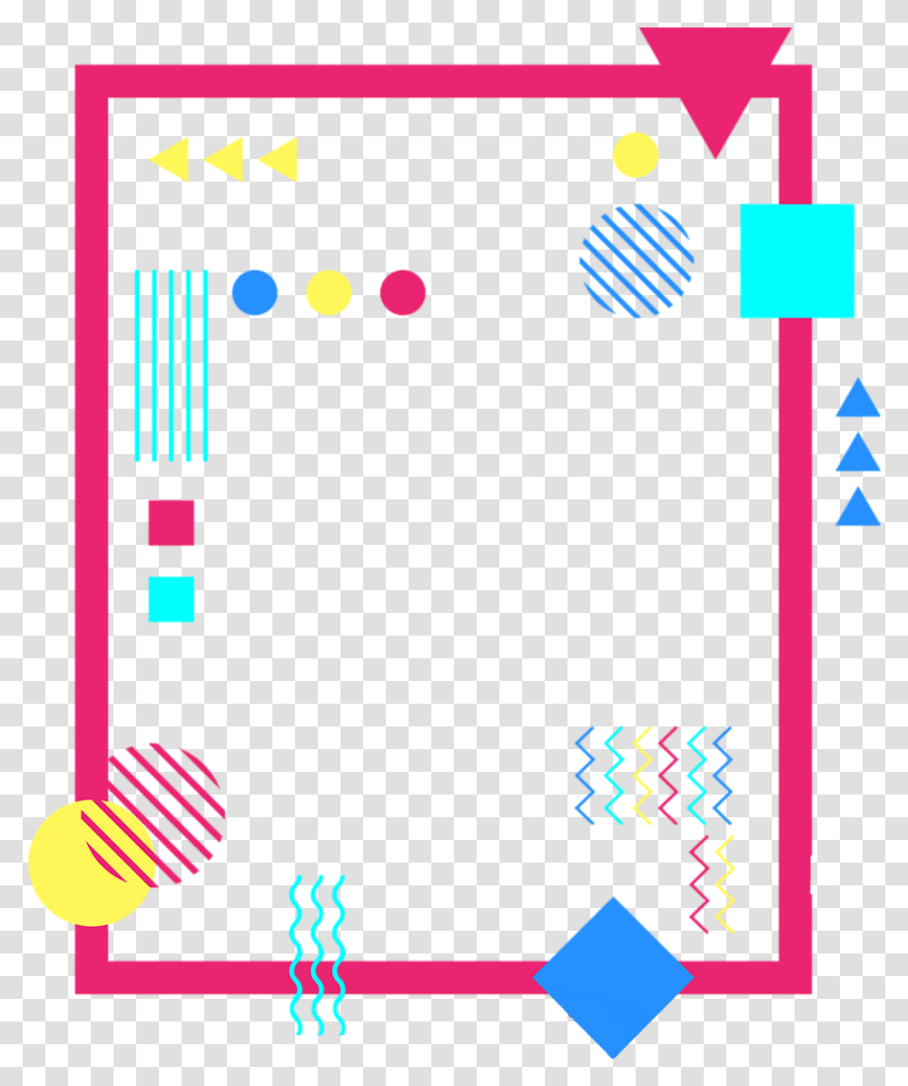 Geometry Border Abstract Frame, Pac Man, Super Mario, Arcade Game Machine Transparent Png
