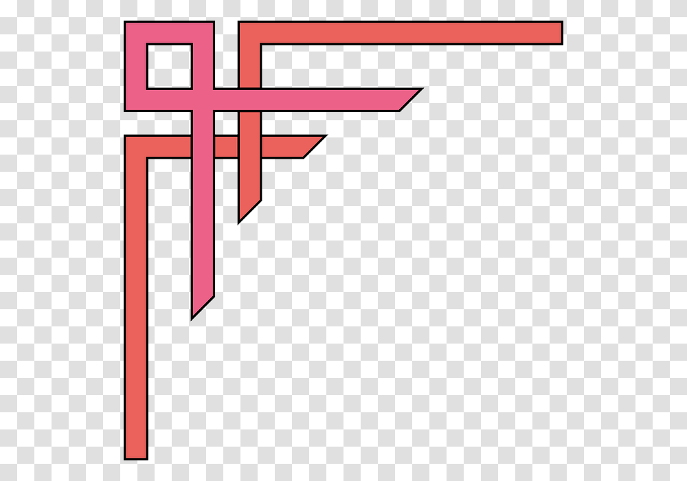 Geometry Clipart Shapes Border, Cross, Logo, Torii Transparent Png