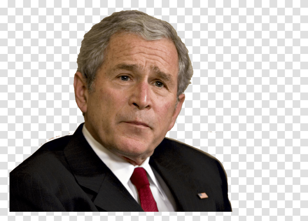 George Bush George Bush, Tie, Accessories, Suit, Coat Transparent Png