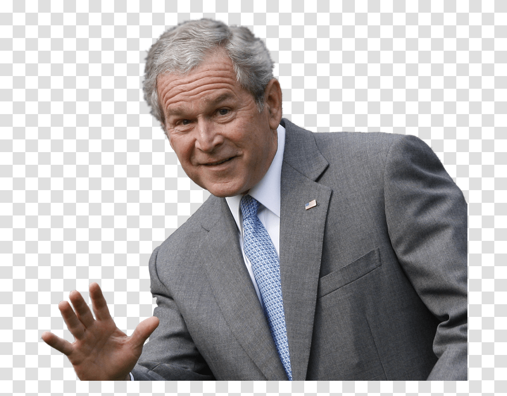 George Bush Image George Bush How Do You Like Me Now, Tie, Accessories, Suit, Overcoat Transparent Png