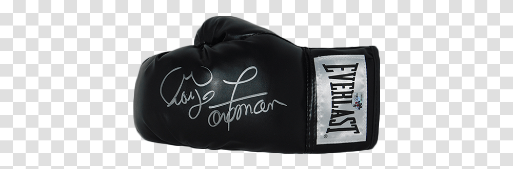 George Foreman Autographed Black Everlast Boxing Glove Hologram Everlast, Clothing, Apparel, Baseball Cap, Hat Transparent Png