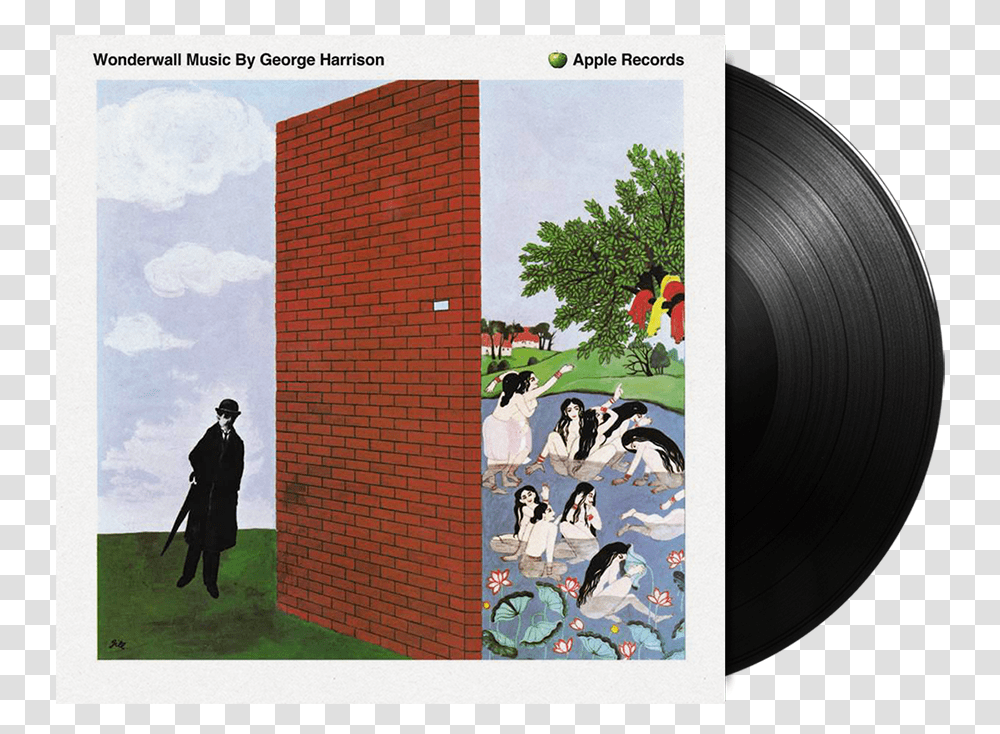 George Harrison George Harrison Wonderwall Music Album Cover Lp, Person, Human, Cow, Cattle Transparent Png