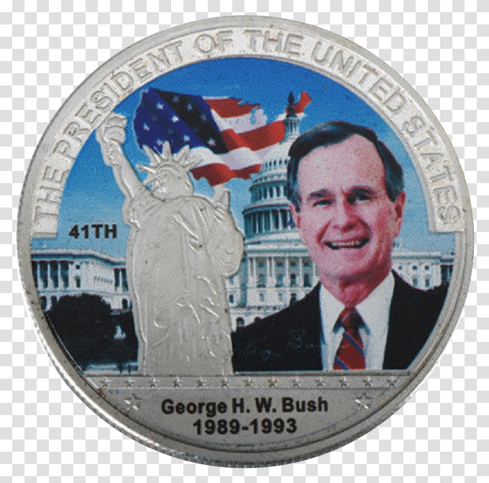 George Hw Bush, Person, Human, Logo Transparent Png
