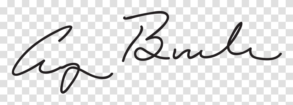 George Hw Bush Signature, Calligraphy, Handwriting, Bow Transparent Png