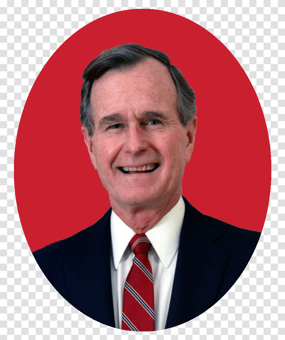 George Hw Bush, Tie, Accessories, Accessory, Suit Transparent Png