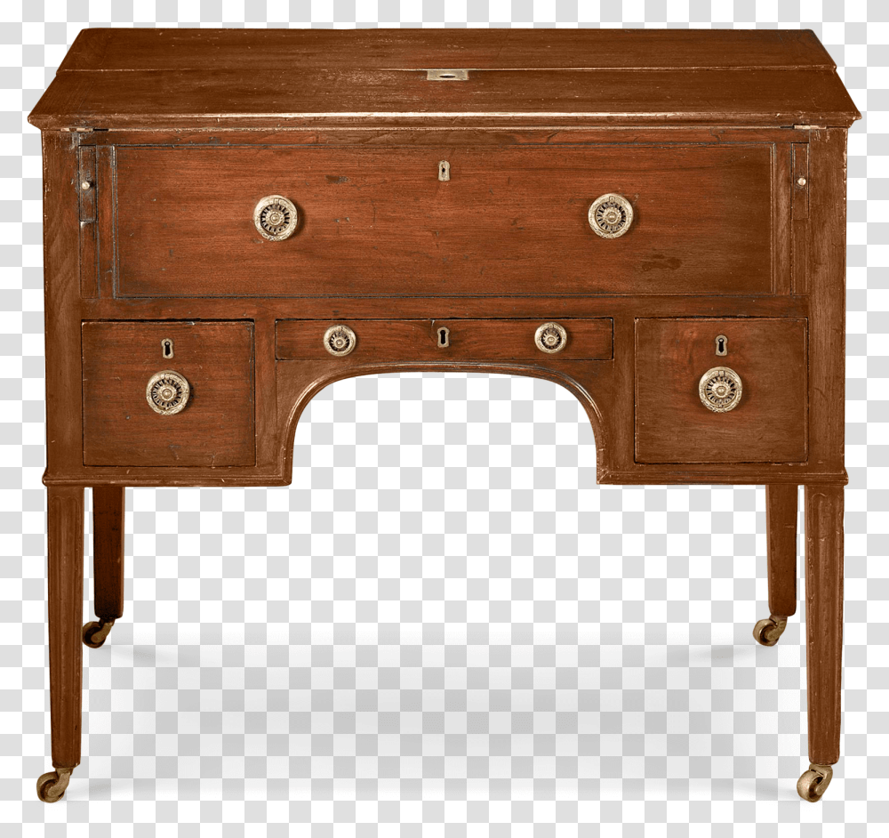 George Iii Mahogany Campaign Desk Campaign Desk George 3 Rd, Sideboard, Furniture, Table, Gun Transparent Png