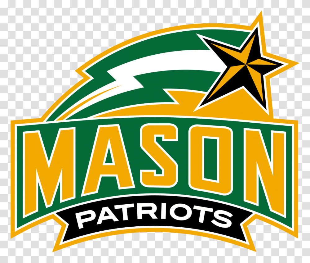 George Mason Patriots Logo George Mason University Athletics, Symbol, Star Symbol, Clothing, Apparel Transparent Png